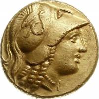 (№1970) Монета Древняя Греция 1970 год 1 Stater