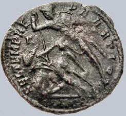 (№ (Без даты) c301) Монета Римская империя 1970 год 1 Centenionalis