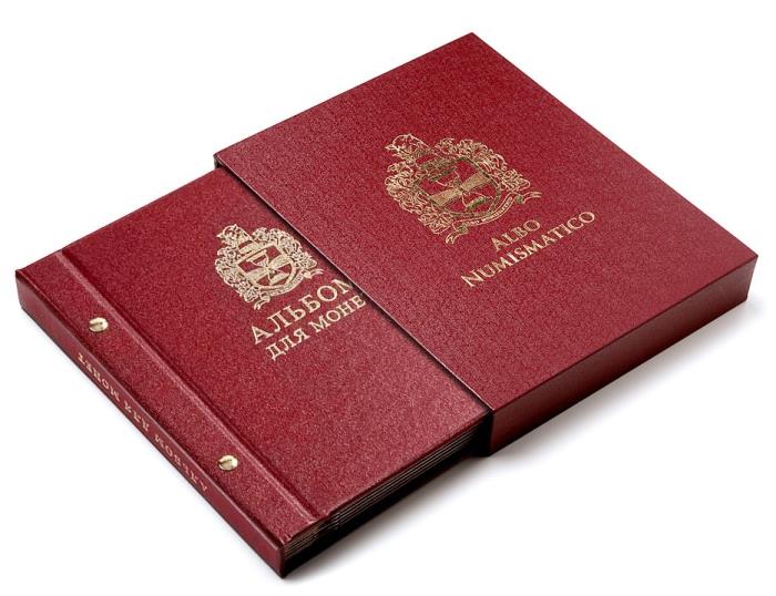 Футляр F30R к альбому для монет. Альбо Нумисматико