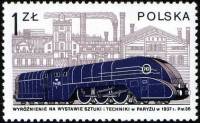(1978-006) Марка Польша "Локомотив Pm36 (1937)"    Локомотивы III Θ