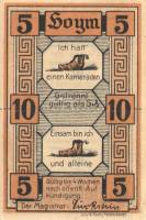 (№1921) Банкнота Германия 1921 год "10 Pfennig"