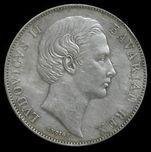 () Монета Германия (Империя) 1865 год 1  ""   Биметалл (Серебро - Ниобиум)  UNC