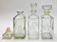 Графины, стекло, 3 шт