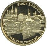 (№2004km235) Монета ФРГ 2004 год 100 Euro (Город Бамберг - Наследие ЮНЕСКО)