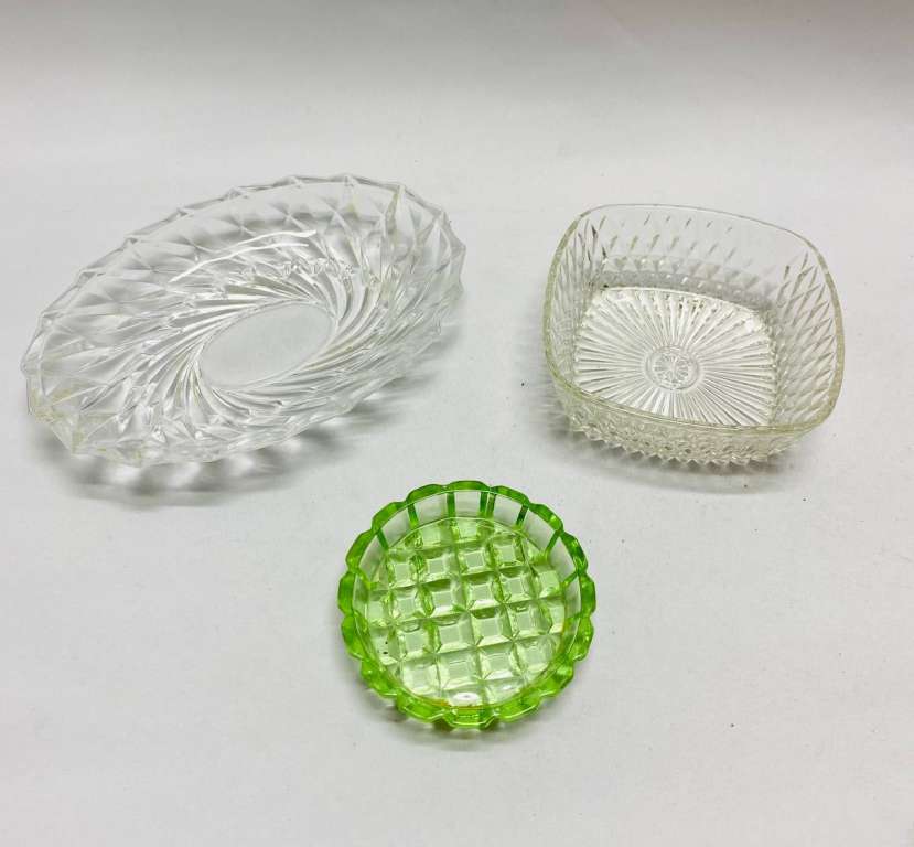 Креманки 3 шт стекло