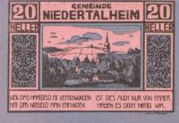 (№1920) Банкнота Австрия 1920 год "20 Heller"