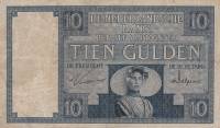 (№1929P-43b.4) Банкнота Нидерланды 1929 год "10 Gulden"