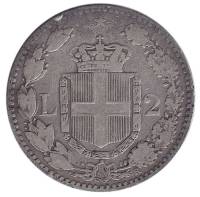 () Монета Италия 1884 год   ""     VF