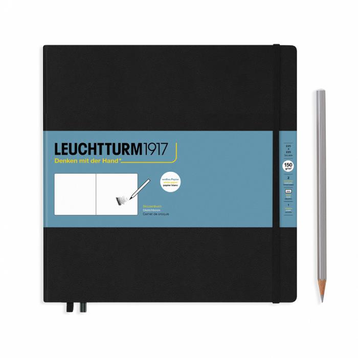 Альбом для эскизов SKETCHBOOK SQUARE, Black. Leuchtturm1917, #362358
