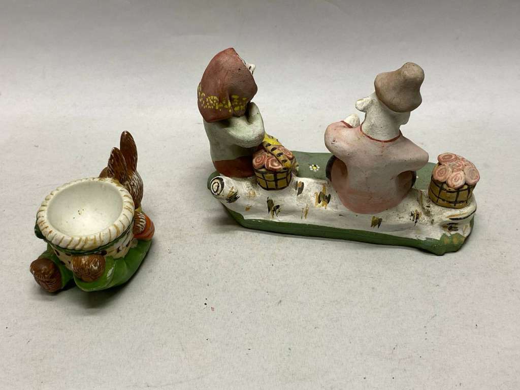 Сувениры 2 шт статуэтки, ручная работа