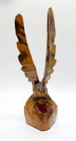 Деревянная скульптура "Орёл", высота 29 см., (сост. на фото)