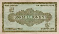 (№1923) Банкнота Германия 1923 год "500,000,000 Mark"