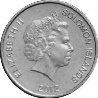 () Монета Соломоновы Острова 2012 год 2 доллара ""  Биметалл (Серебро - Ниобиум)  PROOF