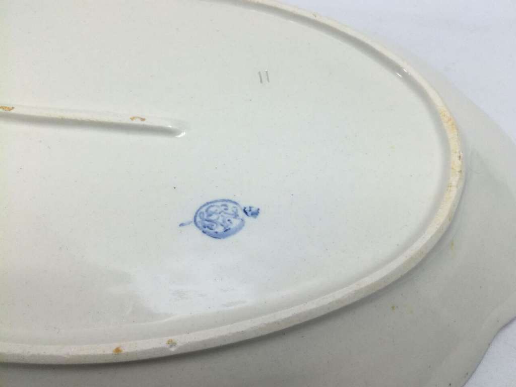 Блюдо овальное, Стройфалис, Виноград