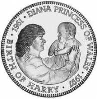 () Монета Либерия 1997 год 5 долларов ""   AU