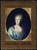 (1967-085.1) Марка Польша "Портрет Дарьи Федоровны"   Картины европейских мастеров III Θ