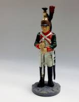 Оловянный солдатик "Сержант 25-го драгунского полка, 1810 г."