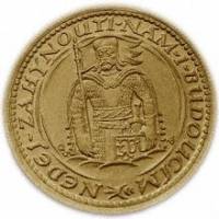 (№1923km9) Монета Чехословакия 1923 год 2 Ducats (Князь Вацлав - Вацлав)
