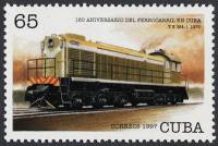 (№4075) Марка Куба 1997 год "TEM41 СССР 1970", Гашеная