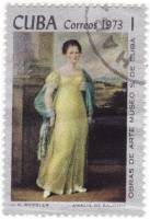 (1973-053) Марка Куба "А. Саксонская"    Музей в Сантьяго-де-Куба III Θ