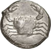 (№1970) Монета Древняя Греция 1970 год 1 Tetradrachm (Мотя)