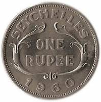 () Монета Сейшельские острова 1954 год 1  ""   Медь-Никель  UNC