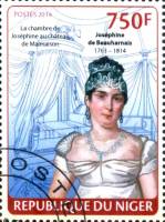 (№2014-2678) Марка Нигер 2014 год "Богарне Жозефина", Гашеная