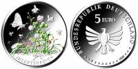 (2022) Монета Германия 2022 год 5 евро "Царство насекомых" Медь-Никель  UNC