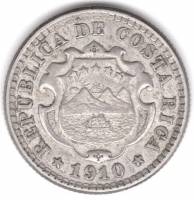 (№1905km146) Монета Коста-Рика 1905 год 10 Ceacute;ntimos