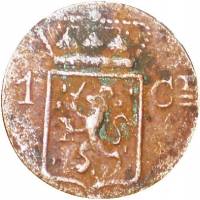 (№1833km290) Монета Голландская Ост-Индская компания 1833 год 1 Cent