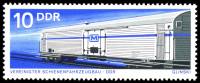 (1973-031) Марка Германия (ГДР) "Рефрижератор"    Поезда III Θ