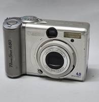 Фотоаппарат цифровой Canon PowerShot A80  Китай  рабочий (сост. отл)