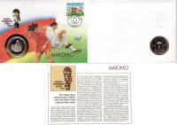 (1994) Монета Экваториальная Гвинея 1994 год 1000 франков КФА "ЧМ по Футболу США 1994"  Медь-Никель 
