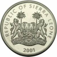 () Монета Сьерра-Леоне 2001 год 1  ""   Медь-Никель  UNC