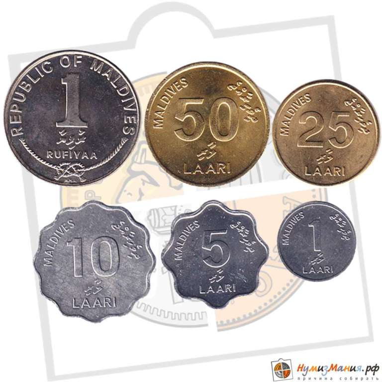 () Монета Мальдивы 1984 год ""   UNC