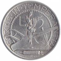 () Монета Сан-Марино 1931 год 5 лир ""    UNC