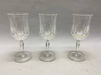 Бокалы хрусталь алмазная грань, 3 шт
