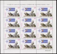 (№1997-3338) Лист марок Испания 1997 год "Саммит НАТО", Гашеный