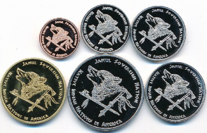 (2020, 6 монет) Набор монет США (Индейская резервация Пауни) 2020 год    UNC