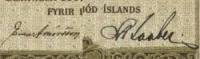 () Банкнота Исландия 1912 год 5  ""   UNC