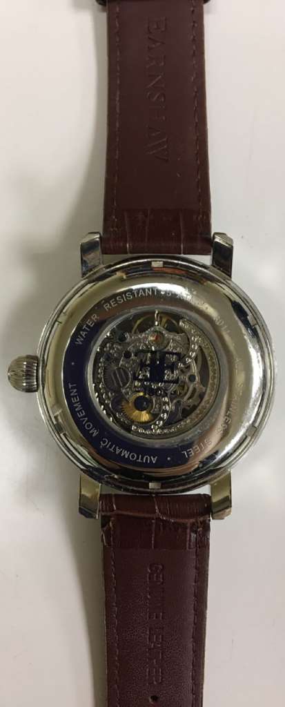 Часы наручные механические мужские &quot;Earnshaw 8011&quot;, (сост. на фото)