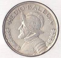 Монета Панама 1962 год 12     Биметалл (Серебро - Ниобиум)  UNC