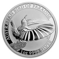 (2018) Монета Австралия 2018 год 1 доллар "Райская птица"  Серебро Ag 999  PROOF