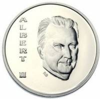 () Монета Бельгия 1994 год 250  ""   Биметалл (Серебро - Ниобиум)  AU
