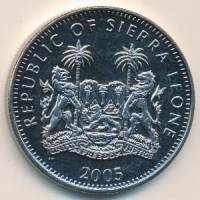 () Монета Сьерра-Леоне 2005 год 1  ""   Медь-Никель  UNC