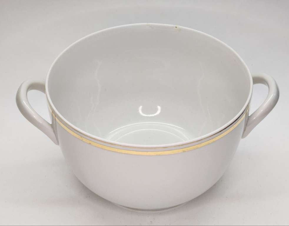 Супница (салатник) фарфор Пролетарий без крышки