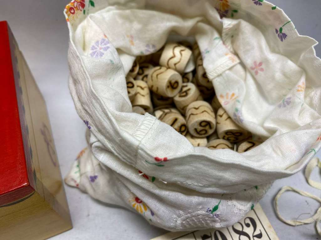 Лото 69 СССР в деревянной коробке