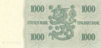 (,) Банкнота Финляндия 1955 год 1 000 марок    UNC