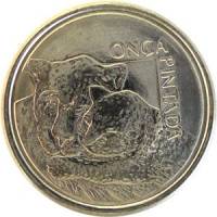 (№1993km629) Монета Бразилия 1993 год 50 Cruzeiros Reais
