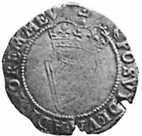 (№1601km9.1) Монета Ирландия 1601 год 1 Shilling (Дата)